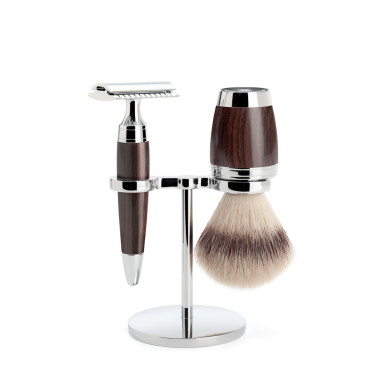 Coffret rasoir de sécurité Stylo Muhle Bois de grenadier
