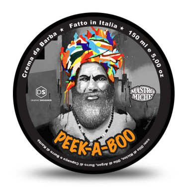 Savon de rasage "Peek a Boo" - Mastro Miche - pot 125ml