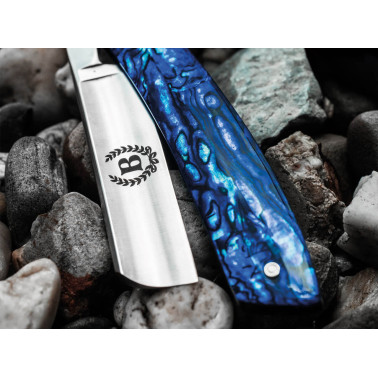 Rasoir coupe-chou Paua Coquille bleue de la marque Böker