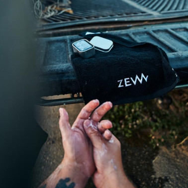 Serviette de rasage Zew 30x50cm 100% naturel pur coton