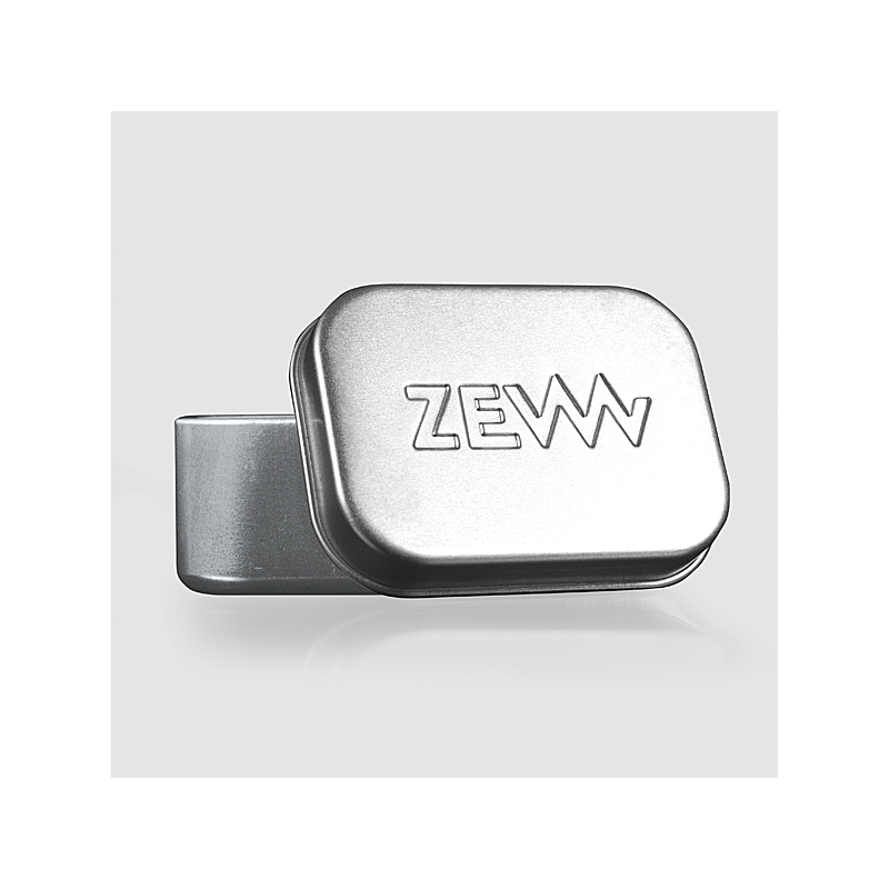 Boite à savon/Porte savon en alu signé Zew réutilisable