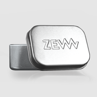 Boite à savon/Porte savon en alu signé Zew réutilisable