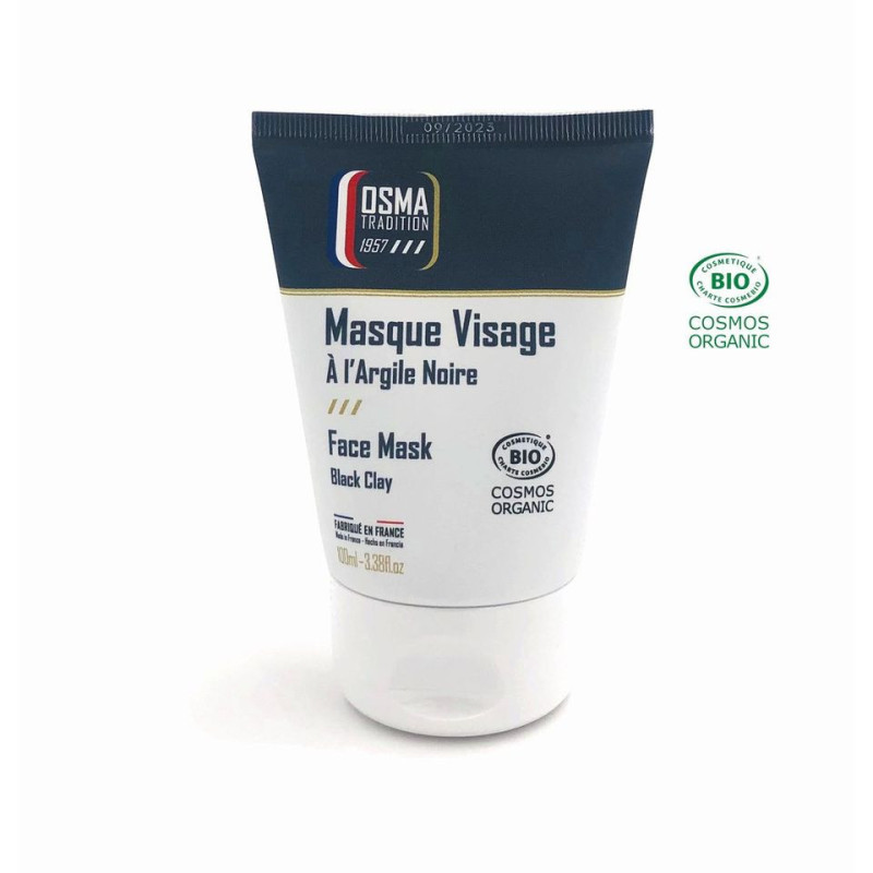 Masque pour le visage à l'argile noire OSMA Tradition