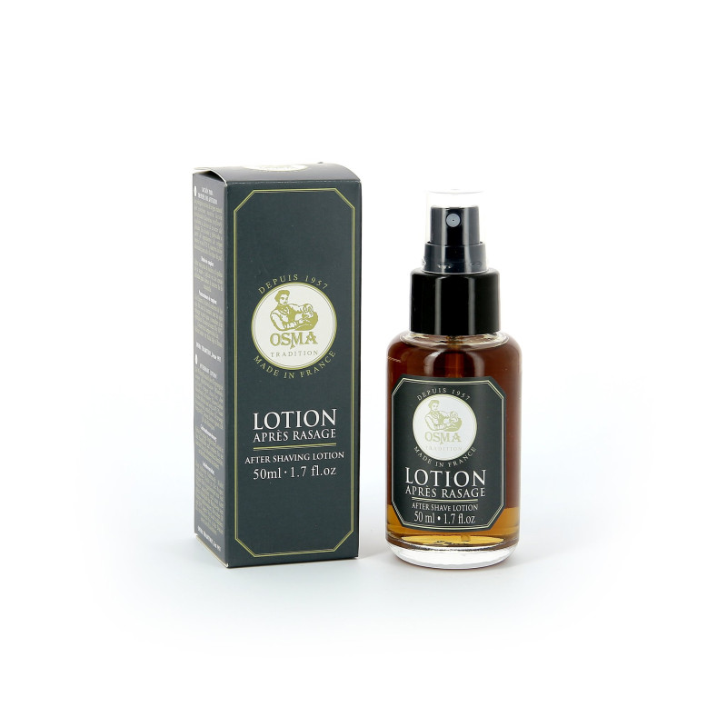 Lotion Après-rasage format 50ml OSMA Tradition sans alcool