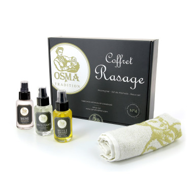 Coffret spécial rasage N°4 Laboratoire Osma Tradition
