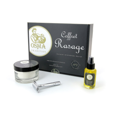 Coffret spécial rasage N°2 Laboratoire Osma Tradition