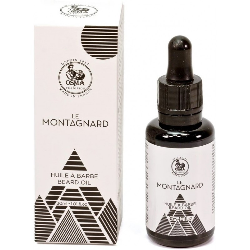 Huile pour barbe "Le Montagnard" Laboratoire OSMA Tradition Huile pour barbe "Le Montagnard" Laboratoire OSMA Tradition