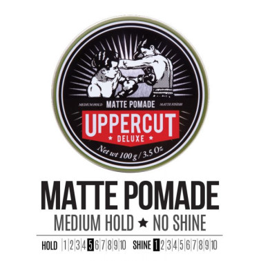 Cire coiffante "Matt Pomade" Uppercut Deluxe