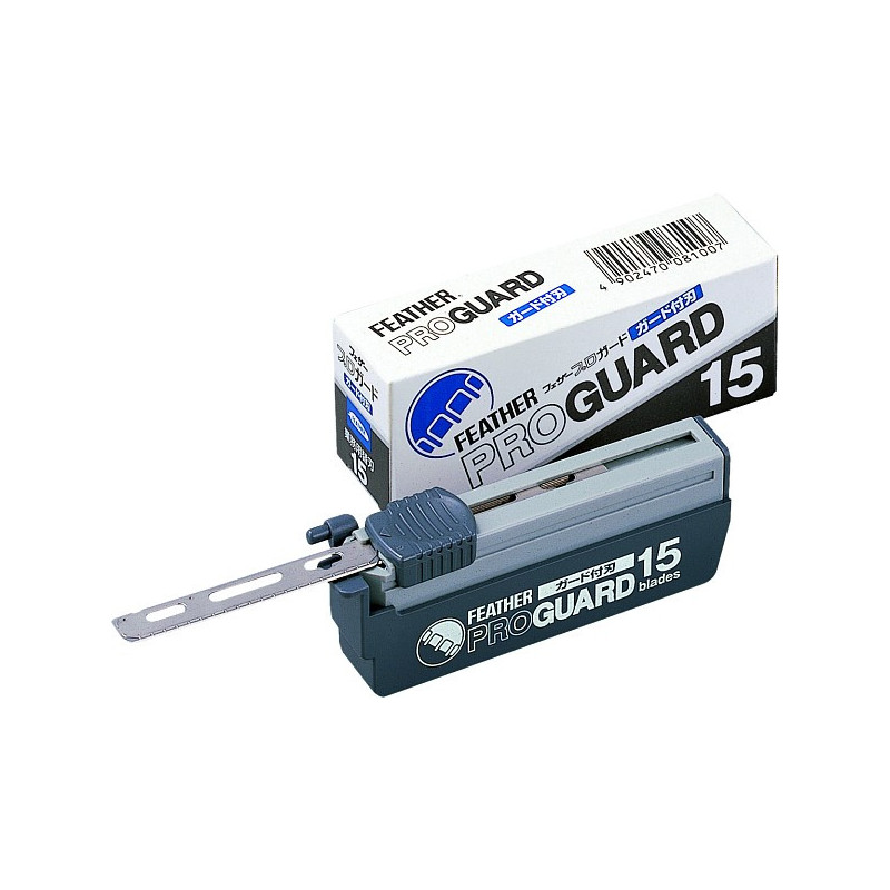 Demi Lames Feather "Pro Guard" rasoir de sécurité 