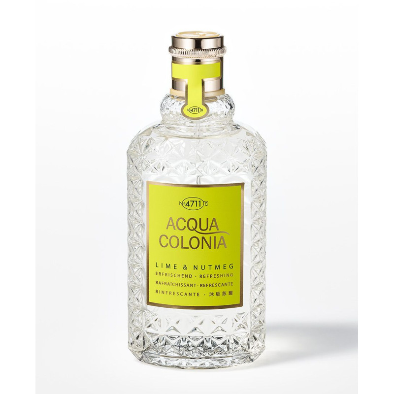 Eau de cologne 4711 Lime & Nutmeg - Bouteille de 170ml