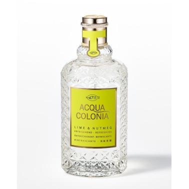 Eau de cologne 4711 Lime & Nutmeg - Bouteille de 170ml