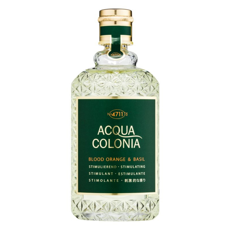 Eau de cologne 4711 Orange & Basil - Bouteille de 170ml Eau de cologne 4711 Orange & Basil - Bouteille de 170ml