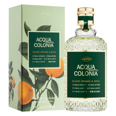 Eau de cologne 4711 Orange & Basil - Bouteille de 170ml Eau de cologne 4711 Orange & Basil - Bouteille de 170ml
