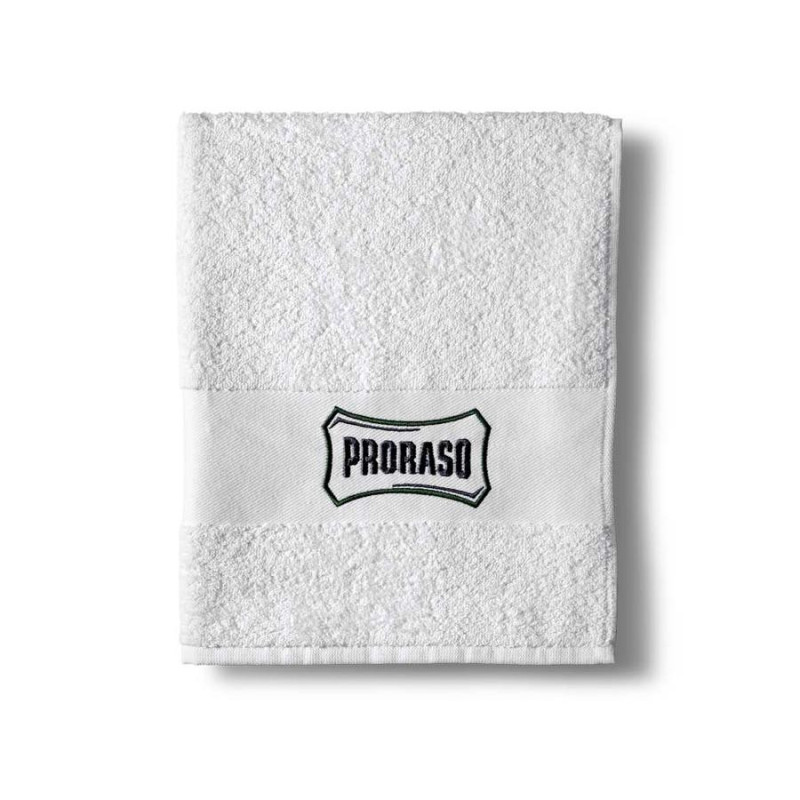 Petite Serviette de rasage du barbier signé Proraso