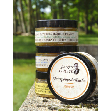 Art du Barbier -Savon Shampoing Du Barbu le Père Lucien Abricot