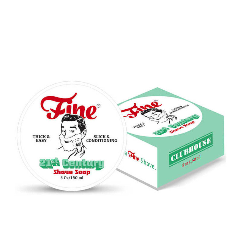 Savon de rasage "Clubhouse" signé Fine 21st Century