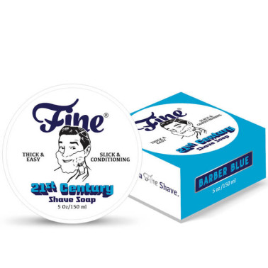 Savon de rasage "Barber Blue" signé Fine 21st Century