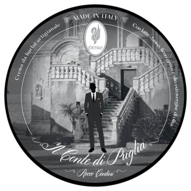 Crème de rasage parfum  "Conte di Puglia" EXTRO Cosmesi