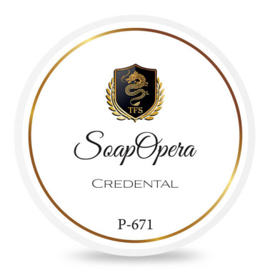 Savon à raser "Soap Opera", Credental TFS Tcheon Fung Sing