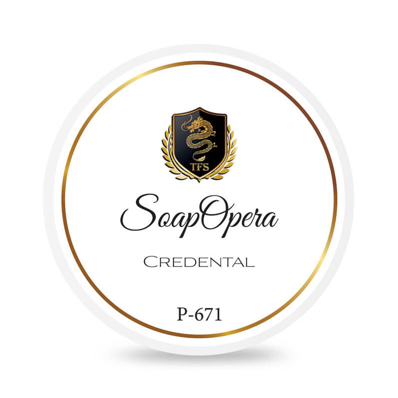 Savon à raser "Soap Opera", Credental TFS Tcheon Fung Sing