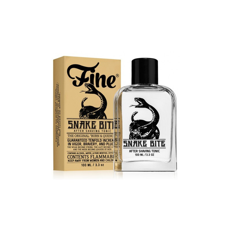Après rasage "Snake Bite" de la marque Fine Accoutrements