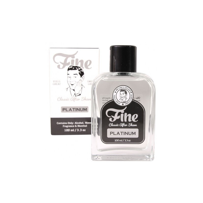Après rasage "Platinum" de la marque Fine Accoutrements