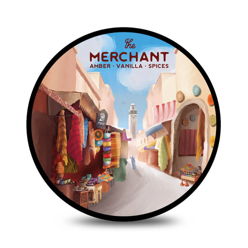 Savon de rasage crémeux "The Merchant" Zingari Man