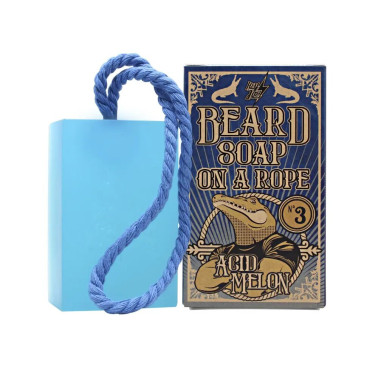 Beard Soap on a rope "N°3 Acid Melon" HEY JOE