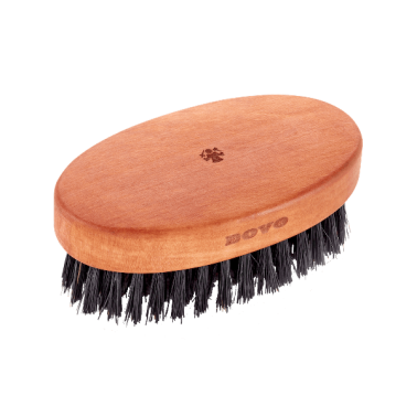 Brosse à barbe ovale en poirier. Poils de sanglier - Dovo