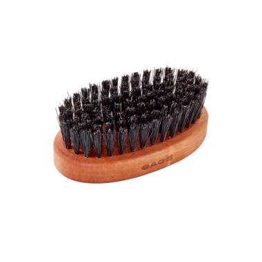 Brosse à barbe ovale en poirier. Poils de sanglier - Dovo