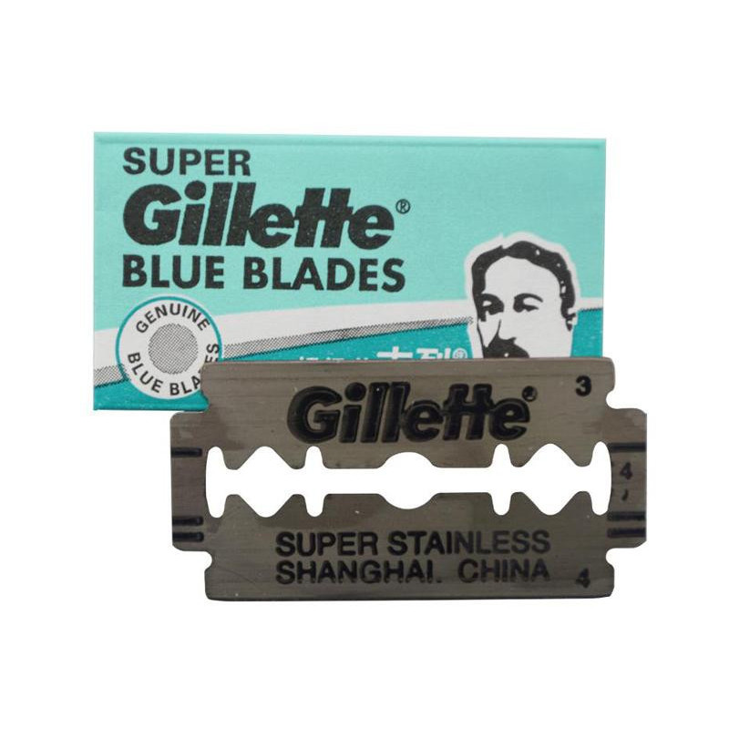 Lames Gillette "Super Blue" Stainless par 5