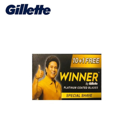 Lames Gillette "Winner" Platinum par 10+1