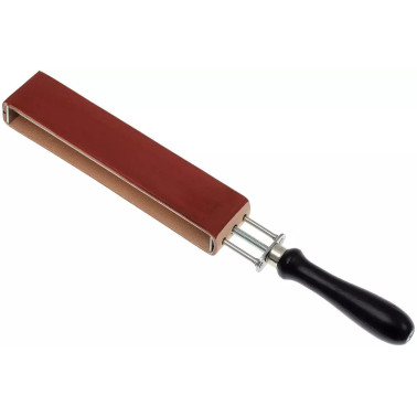 Raquette HEROLD avec cuir enduit rouge