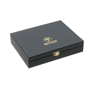 Semainier en cuir pour coupe chou noir de la marque Böker
