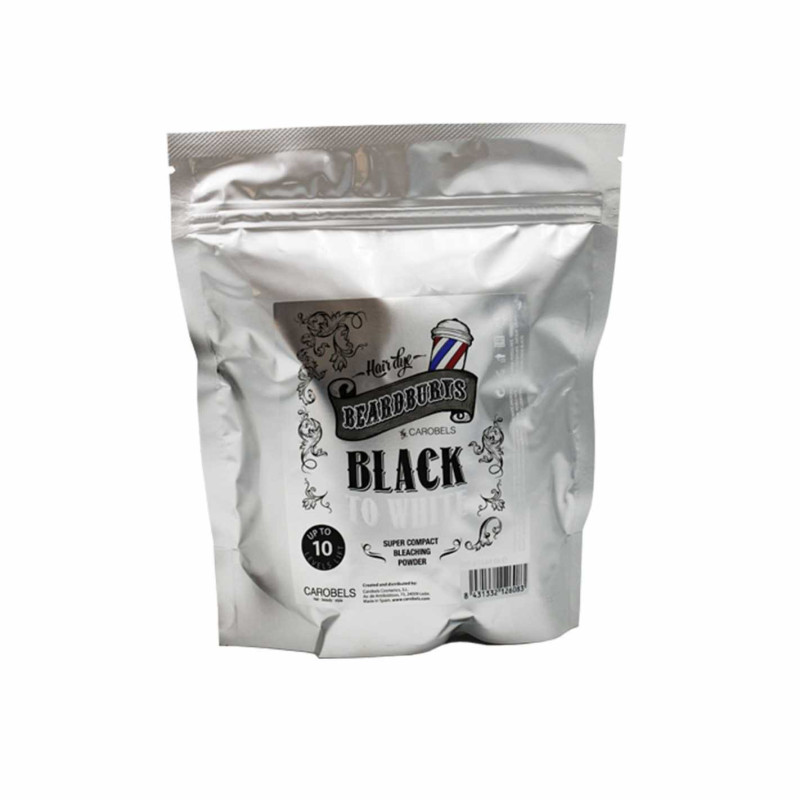 Poudre de décoloration barbe "Black to White" Beardburys