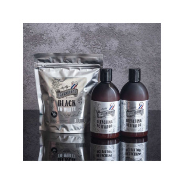 Poudre de décoloration barbe "Black to White" Beardburys