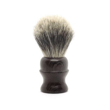 Blaireau de rasage  "Le Trapu" en Bois de Wengé - Gentleman Barbier