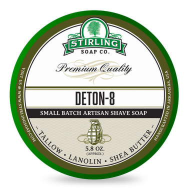 Savon de rasage "Deton-8" Stirling Soap Company