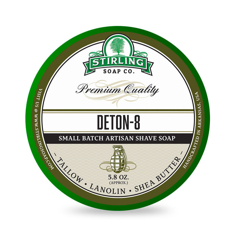 Savon de rasage "Deton-8" Stirling Soap Company