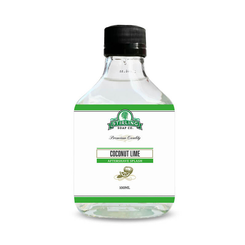 Après Rasage "Coconut Lime" signé Stirling Soap Company