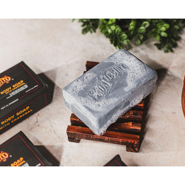 Savon pour le corps "Original" au charbon Suavecito