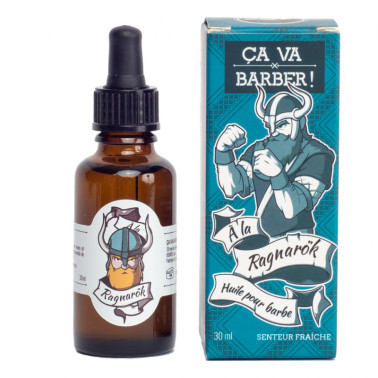 Art du Barbier - Huile à barbe "A la Ragnarök"  Ça va Barber !