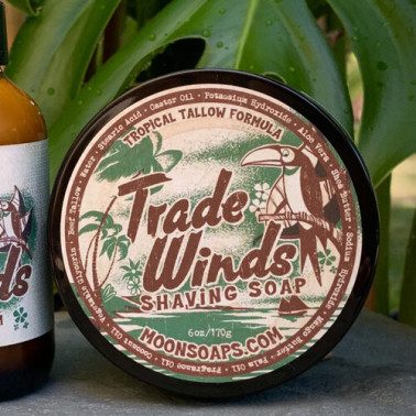 Savon de rasage "Trade Winds" Moon Soaps