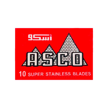 Asco "Super Stainless" Rouge par 10
