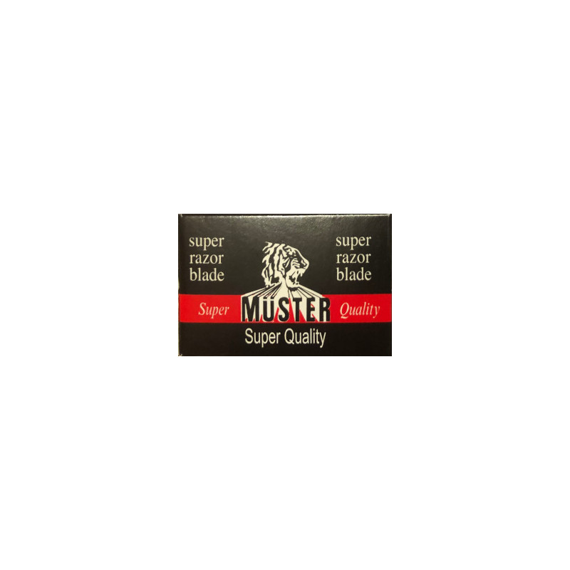 Lames de rasoir Muster Dickson "Super Quality" par 10