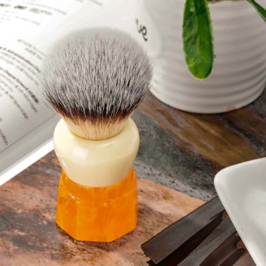 Blaireau de rasage "DAVID" avec noeud de la marque Yaqi