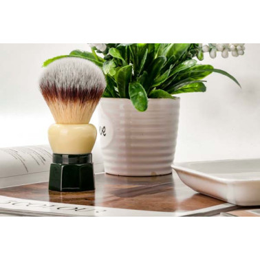 Blaireau de rasage "SAMUEL" avec noeud de la marque Yaqi