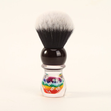 Blaireau de rasage "RAPHAEL" avec noeud signé Yaqi