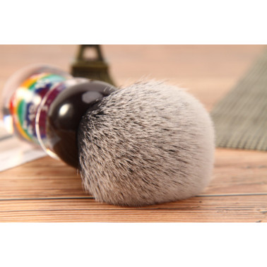 Blaireau de rasage "RAPHAEL" avec noeud signé Yaqi