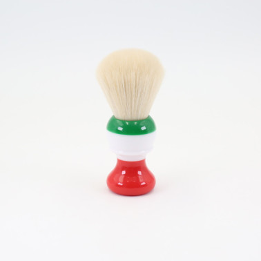 Blaireau de rasage "MARCELLO" avec noeud signé Yaqi